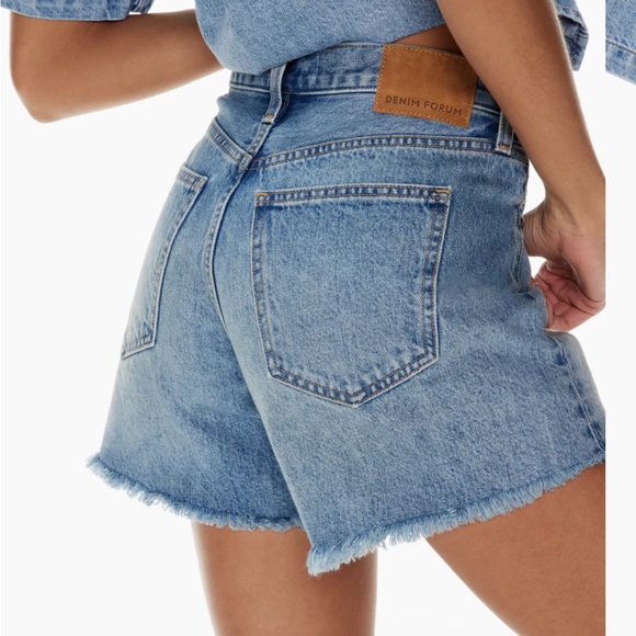 The Ex-Boyfriend Midi Denim Short
Relaxed denim cut-off shorts - Picture 5 of 5